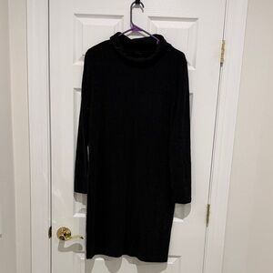 Banana Republic Black Long Sleeve Dress